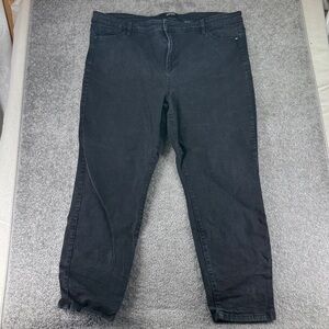 Buffalo David Bitton Millie Skinny Jeans Womens 20 High Rise Stretch Black Ankle